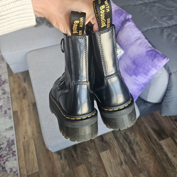 Metal Toe Doctor Martin Boots - Picture 3 of 6